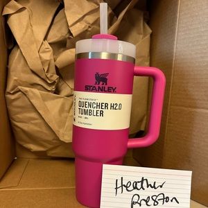 Stanley 30 oz tumbler -  new color - Fushcia. Brand new with tags.